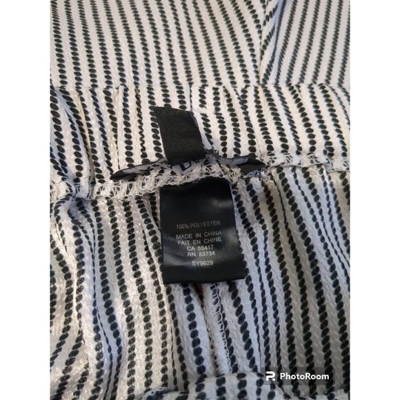 Linea Domani Ladies Striped Pants Size Lg Very Soft - Picture 8 of 9